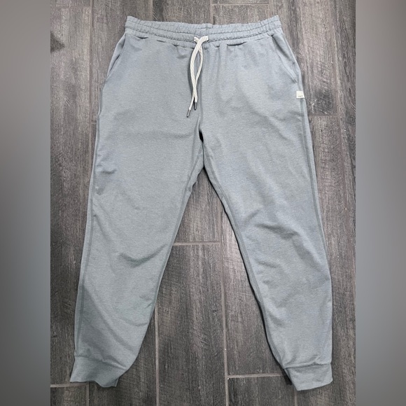 Vuori Performance Jogger Dreamknit Stormy Heather Blue Women’s - Picture 4 of 8